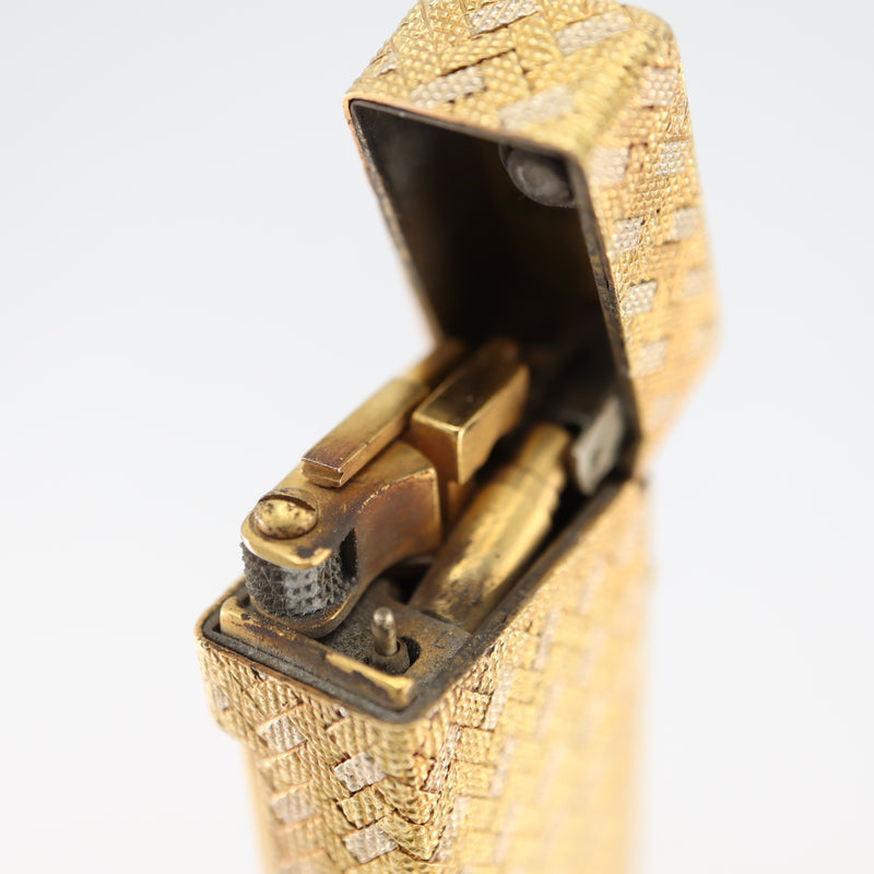 dunhill ダンヒル ガスライター アウタージャケット 約101.9g K18 18ct ゴールド 喫煙具 着火確認済 25k518-3