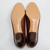 Salvatore Ferragamo サルヴァトーレフェラガモ ヴァラ リボン パンプス DG01796 サイズ7 約24cm ブラウン 箱有 H11565