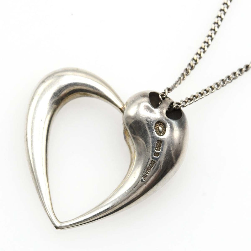 25k651-7 GEORG JENSEN ジョージジェンセン ハート アーチスト ネックレス 約12.2g 25k651-7