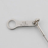 Vendome Aoyama ヴァンドーム青山 ネックレス ダイヤ フラワー K18 PT950 2.8g アクセサリー 箱有 eco1504