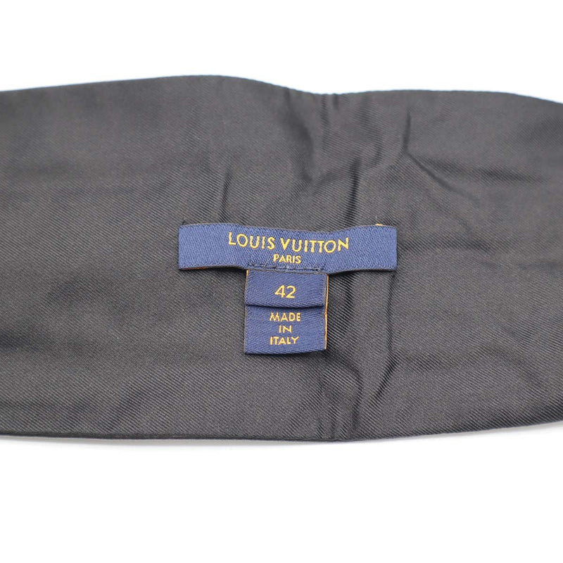LOUIS VUITTON ルイヴィトン サッシュベルト ブラック LV 黒 レディース 服飾小物 ベルト 巾着袋 H577