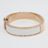 HERMES エルメス クリックH クリッククラックPM ブレスレット バングル ホワイト系 アクセサリー 26k844-60