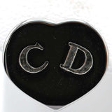 Christian Dior ディオール ピアス CDロゴ ハート シルバーカラー 約3.9g アクセサリー H8577