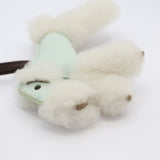 HERMES エルメス バディチャーム 犬 水色系 バッグチャーム キーホルダー 26k813-5