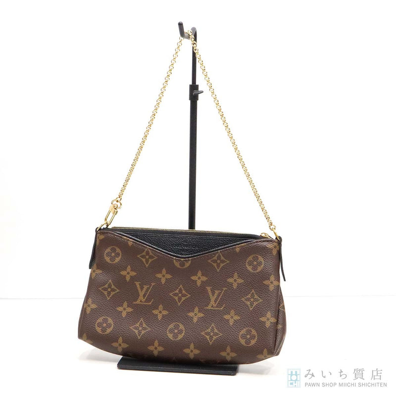 LOUIS VUITTON ルイヴィトン LV パラス チェーンバッグ モノグラム パラスクラッチ M41639 モノグラムキャンバス×レザー maki309