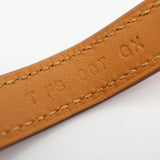 HERMES エルメス ブレスレット リヴァル コリエドシアン T刻印 レッド×シルバーカラー アクセサリー H5044-1