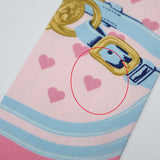HERMES エルメス ツイリー Brides de Gala Love ブリッド ドゥ ガラ ラヴ シルク100% スカーフ ピンク系 23k266-17