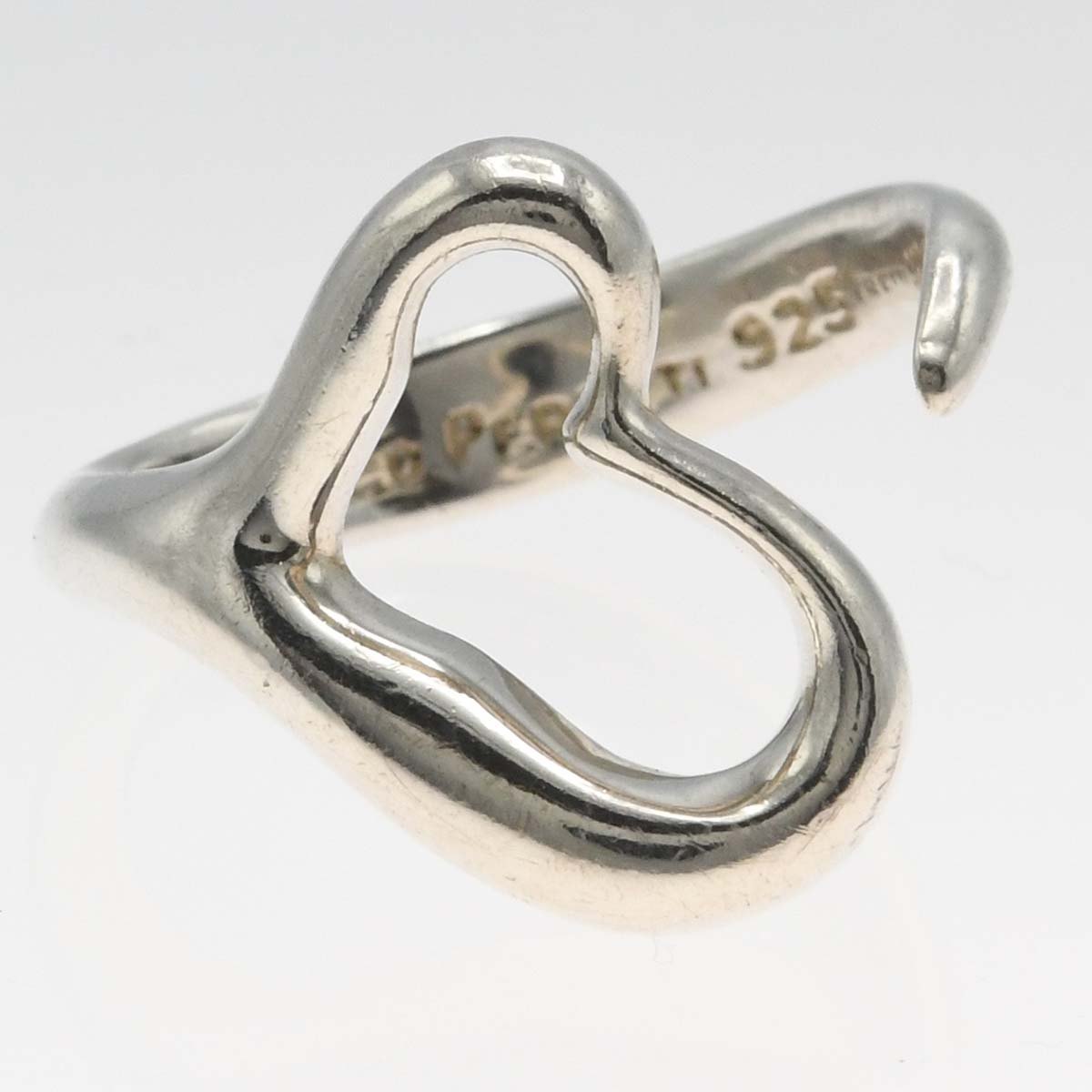 TIFFANY&Co. ティファニー リング オープンハート 13号 925