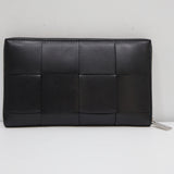 BOTTEGA VENETA ボッテガヴェネタ 長財布 ジップアラウンドウォレット ブラック 袋 22k5-1