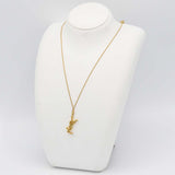 Yves Saint Laurent イヴ サンローラン YSL ネックレス GP ゴールドカラー アクセサリー H23573
