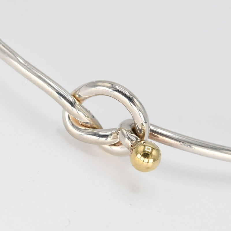 TIFFANY＆Co. ティファニー ラブノット ブレスレット バングル 925/750 シルバー ゴールド アクセサリー レディース 箱有 H1937