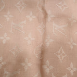 LOUIS VUITTON LV ルイヴィトン ストール M72046 ライトピンク ウール シルク 箱有 H22068