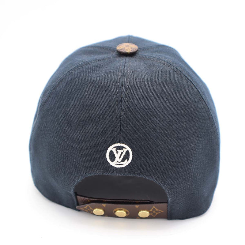 LOUIS VUITTON ルイヴィトン LV キャップ M76947 ブラック系 帽子 箱有 25k907