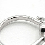 仕上げ済 TIFFANY&Co. ティファニー スワン リング ダイヤ プラチナ Pt950 6.5号 3.2g 箱ケースあり ok1250