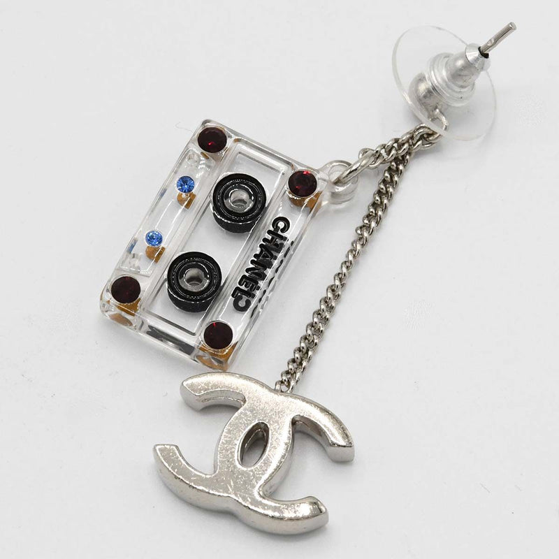 CHANEL シャネル ピアス カセットテープ ココマーク 約10.7g アクセサリー H14126
