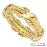 仕上済 TIFFANY＆Co. ティファニー シュランバージェ 指輪 750 約12.5号 約6.7g ゴールド ジュエリー ◆ H23324