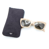 CELINE セリーヌ サングラス 41802/S JIK70 55□19 145 度なし ベージュ系 メガネ 眼鏡 保管袋有 H20605