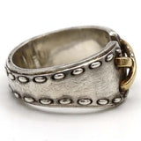 HERMES エルメス リング メキシコ コルセット 12号 54 シルバー925 8.7g アクセサリー H11064