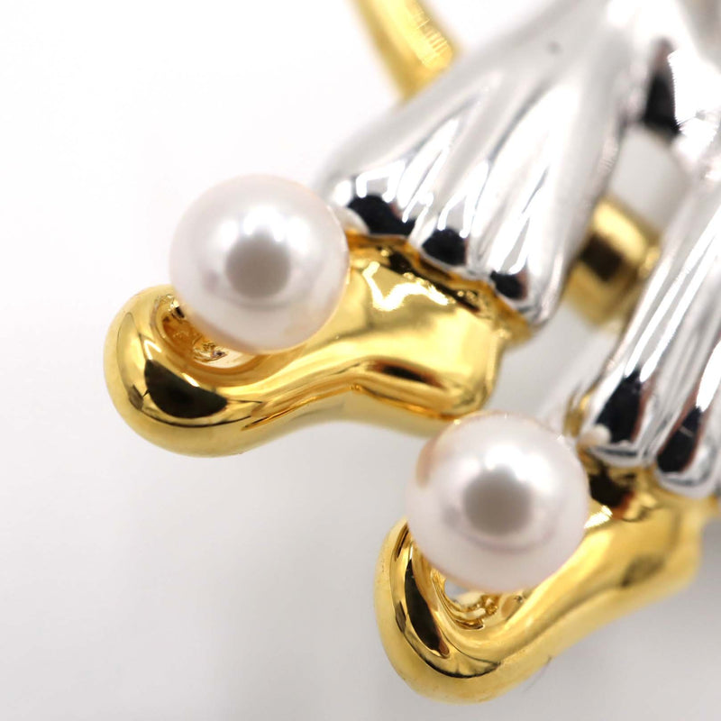 MIKIMOTO ミキモト ブローチ ピエロ S刻印 シルバー ゴールドカラー アクセサリー H1368