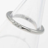 仕上げ済 TIFFANY＆Co. ティファニー リング 指輪 pt950 ダイヤ 約3.5g 約11.5号 レディース アクセサリー H19486