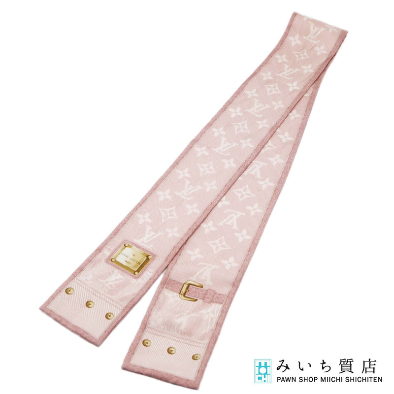 LOUIS VUITTON LV ルイヴィトン バンドー ツイリー M72339 ニューデニム ローズクレール モノグラム 服飾小物 H20998