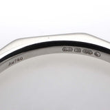 仕上げ済 GRAFF グラフ ローレンス シグネチャー バンド リング K18WG 750 18号 3.8g 箱証明書 ◆H24112