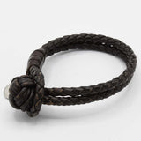 BOTTEGA VENETA ボッテガヴェネタ ブレス ブレスレット 茶 チャーム 925 シルバー アクセサリー H24086
