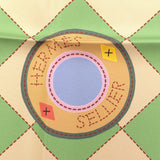 タグ付き 未使用 HERMES エルメス カレ90  Tapis de Selle タピ ドゥ セル ダブルフェイス マルチカラー 箱 26k435-2