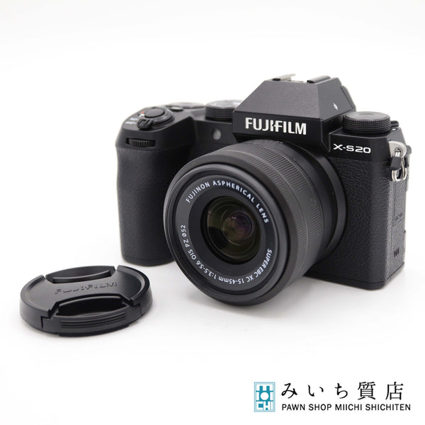 FUJIFILM 富士フイルム 一眼 デジタルカメラ X-S20 SUPER EBC XC 15-45mm 1:3.5-5.6 OIS PZ レンズキット  動作確認済 24s916-1
