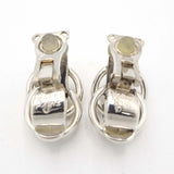 HERMES エルメス ドゥザノー イヤリング シルバー925 ホールマーク アクセサリー 18.6g M4407