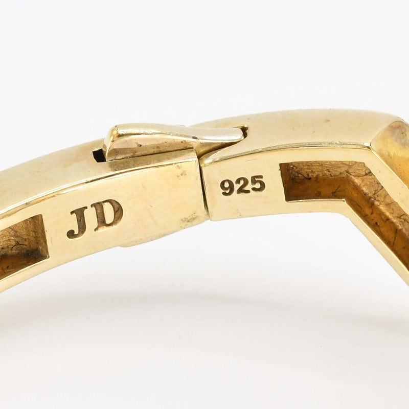 JUSTIN DAVIS ジャスティンデイビス エンドオブサイレンス バングル ゴールドカラー 925 約28.8g アクセサリー H12791