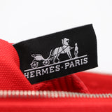 HERMES エルメス ポーチ ヨッティング GM フラットポーチ 化粧ポーチ 小物入れ レッド H22338