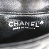 CHANEL シャネル ミニマトラッセ チェーンショルダーバッグ ラムスキン 18番台 鞄 ブラック シルバー金具 H10648