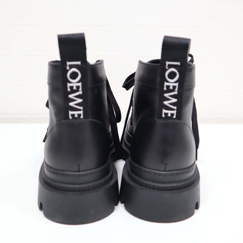 LOEWE ロエベ コンバットブーツ 黒 37サイズ - 靴/シューズ