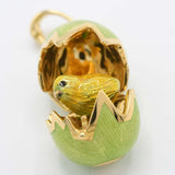 FABERGE ファベルジェ 鳥 ペンダントトップ 18KT 750 980/1000 約16g アクセサリー ケース・証明書 H10391