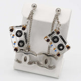 CHANEL シャネル ピアス カセットテープ ココマーク 約10.7g アクセサリー H14126