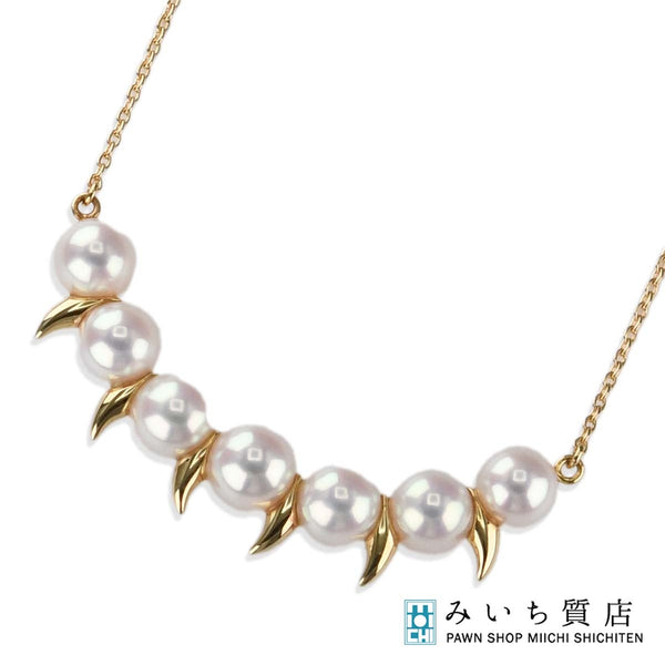 TASAKI タサキ ネックレス デインジャー スコーピオン パール 750 K18 5.7g ゴールド アクセサリー 箱保 yo1177