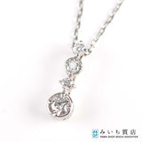 ダイヤモンド ネックレス pt950 D0.05 1g ジュエリー アクセサリー 24k918-4