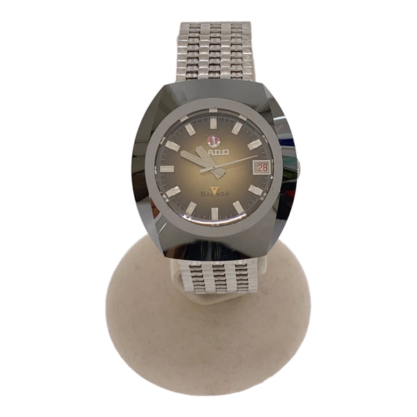 腕時計 稼働 RADO ラドー BALBOA バルボア 自動巻き ブラウン系色文字盤 メンズ 箱有 73
