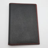 HERMES エルメス 手帳カバー アジャンダGM 〇Z刻 黒色 箱有 H25241 !