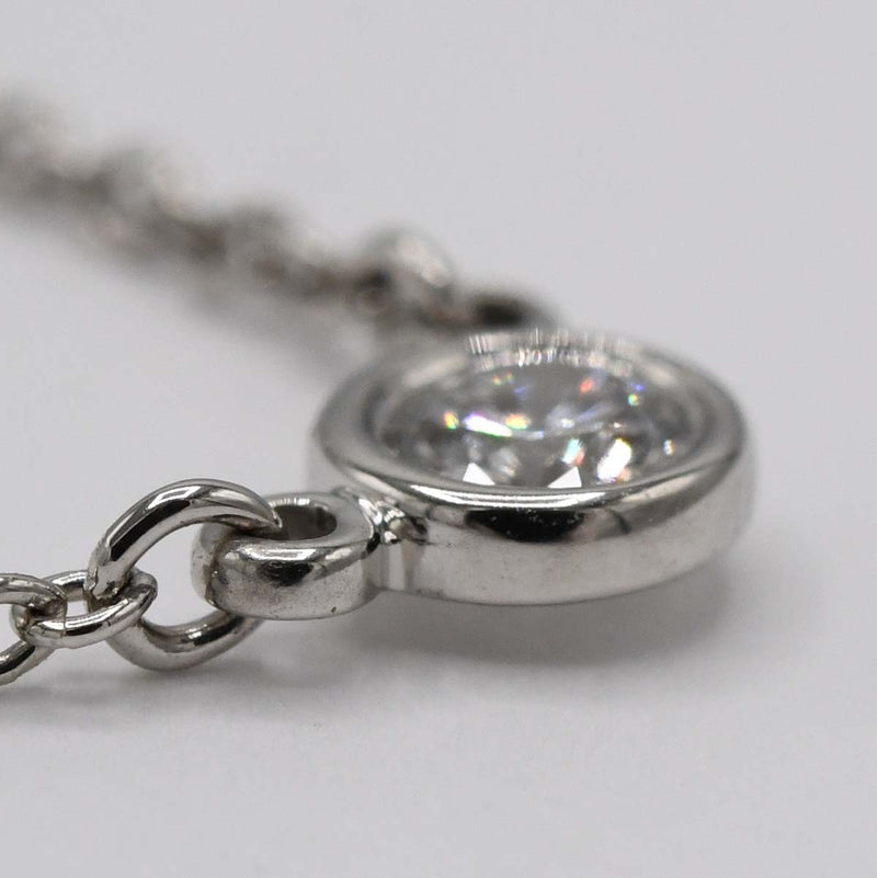 仕上げ済 TIFFANY&Co. ティファニー ネックレス バイザヤード Pt950 プラチナ 約2.4g 約3.9mm アクセサリー H12619