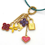 LOUIS VUITTON LV ルイヴィトン ネックレス M65391 パンダンティフ スウィートモノグラム チョーカー 18.7g アクセサリー 袋有 yo1188