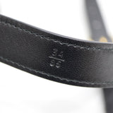 miumiu ミュウミュウ MATELASSE マテラッセ ウエストポーチ ボディバッグ 34/85 鞄 レザー ブラック レディース 保存袋 H20523