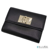 FURLA フルラ 三つ折り財布 PCW4ACO ARE000 ウォレット ブラック 箱袋 ok1573