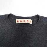 MARNI マルニ 長袖 ニット グレ－ カシミヤ100％ XSサイズ GCMDZ41Q01FX309 レディース セーター 25k943-6