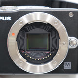 動作品 OLYMPUS オリンパス OLYMPUS PEN Lite E-PL3 デジタルカメラ ミラーレス一眼 付属品有 26k476-1