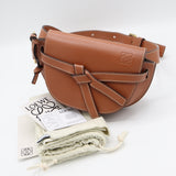LOEWE ロエベ ゲートバッグミニ ウエストバッグ レザー バッグ 鞄 ブラウン レディース 保管袋 mo424