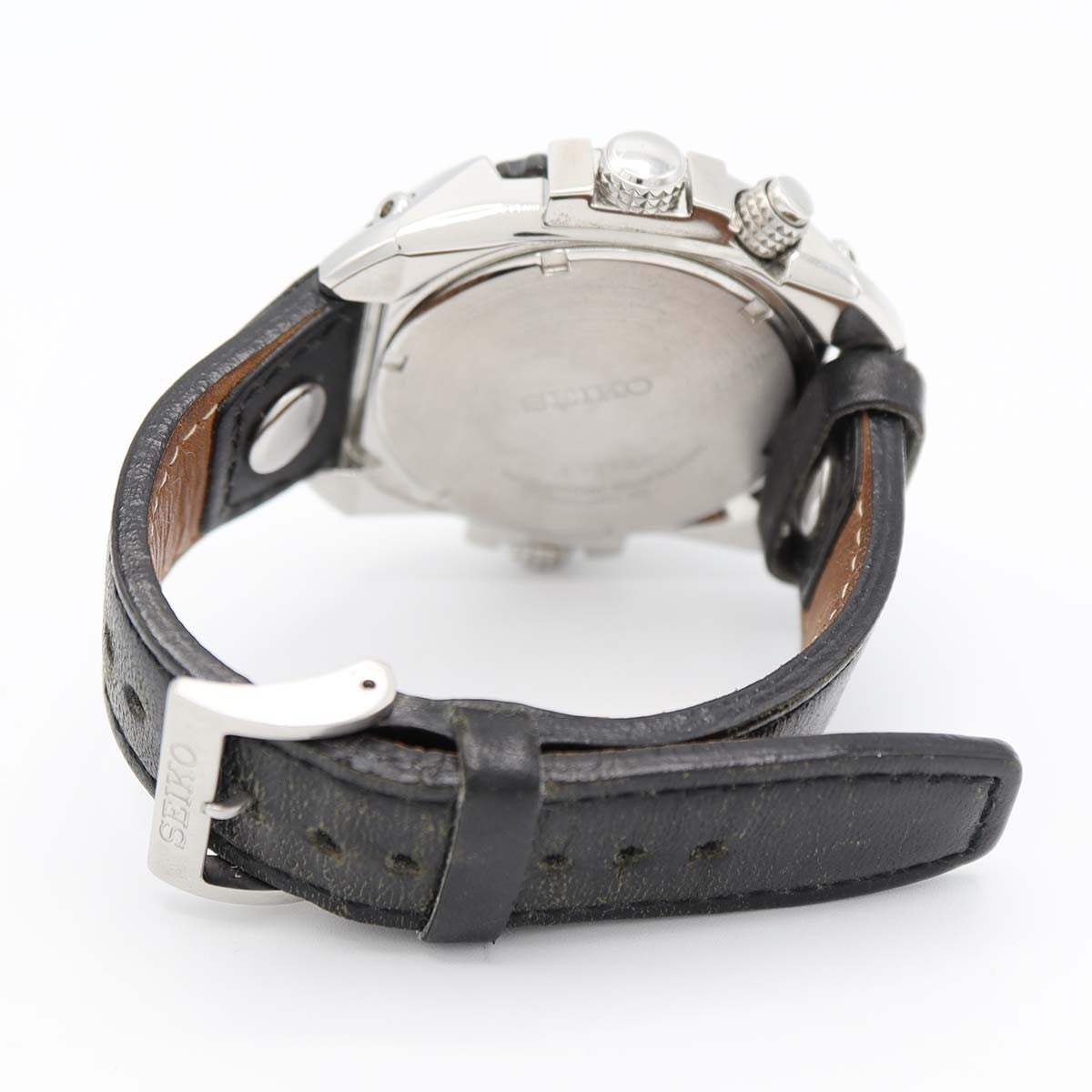 海外モデルSEIKO クォーツ パーペチャルカレンダー 6A32-00E0 稼働 腕時計 SEIKO セイコー 6A32-00E0 パーペチュアル