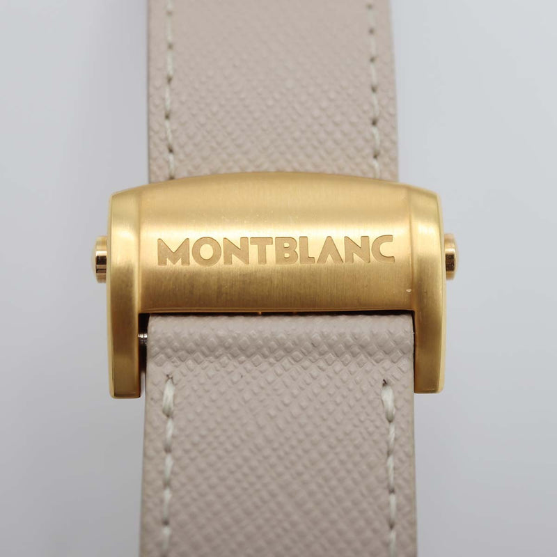 希少 腕時計 稼働 Montblanc モンブラン サミット M/N:S2T18 スマートウォッチ ゴールドカラー 充電器 H18270