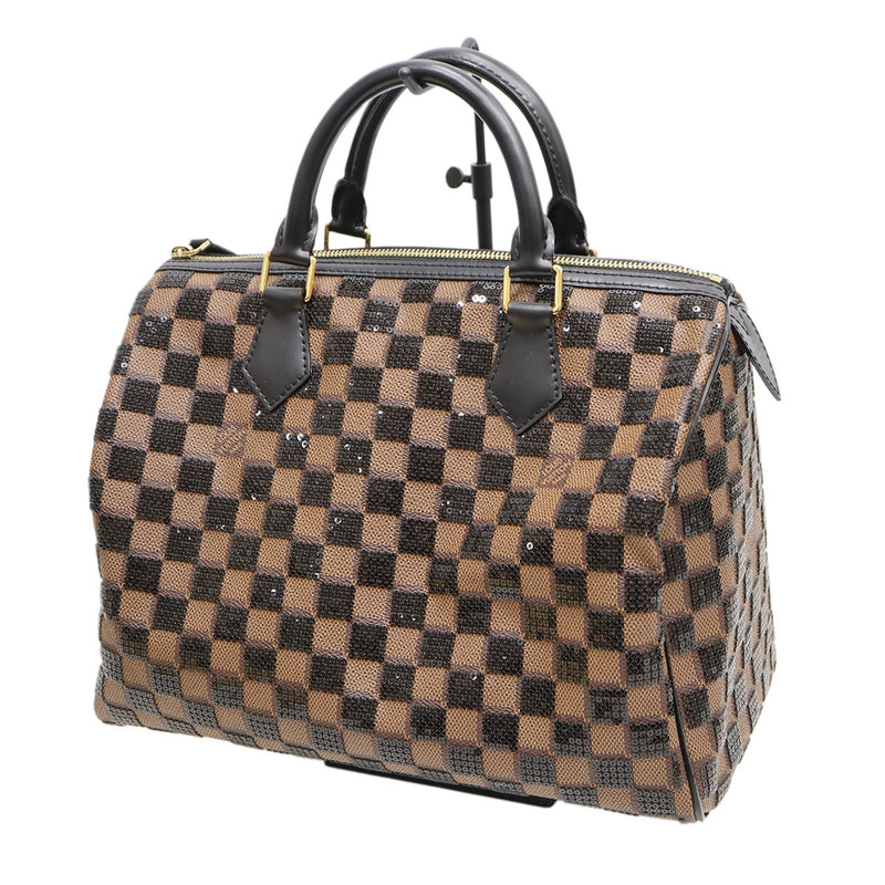LOUIS VUITTON ルイヴィトン N41262 スピーディ30 ダミエ スパンコール ノワール 2013 プレフォールコレクション H20810